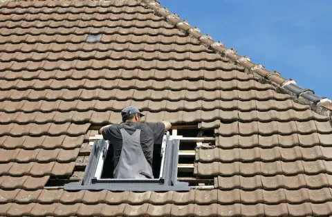 Pose de velux - Antran